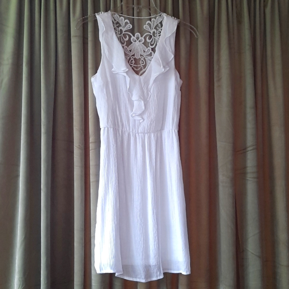 White Summer Beach Dress